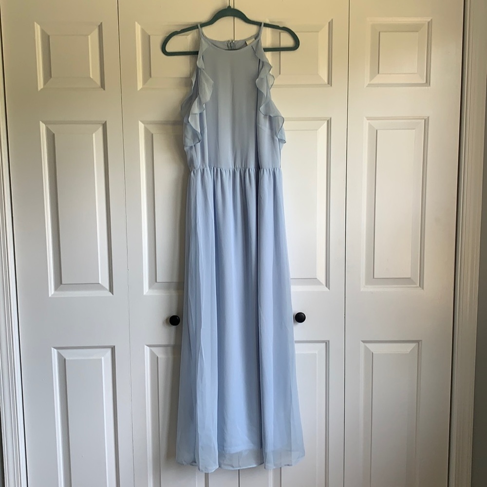 Powder Blue Long Dress